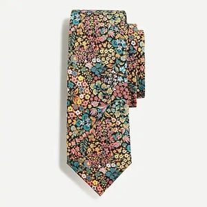 ✨NWT✨J. CREW//Tie in Liberty® floral (black multi)